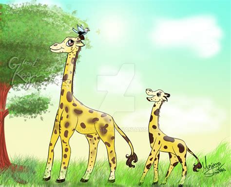 Giraffes By Ghostkaiju On Deviantart