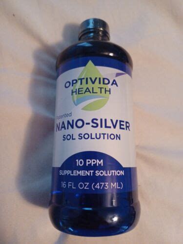 Nano Colloidal Silver Solution 10 Ppm 2 16oz Bottles 713289240653 Ebay
