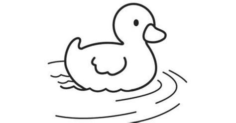 Kleine Eendjes Kleurplaat