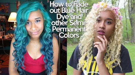 Depending on how much lighter you wish to go, it can take several different steps to reach your desired color. How to Remove Semi-Permanent Hair Dye from your Hair! | K ...