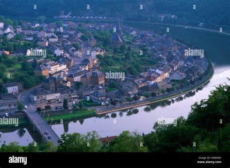 River Meuse At Montherme French Ardennes Stock Photo Alamy
