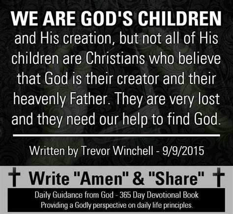 Gods Children Finding God Heavenly Father Guidance Christianity