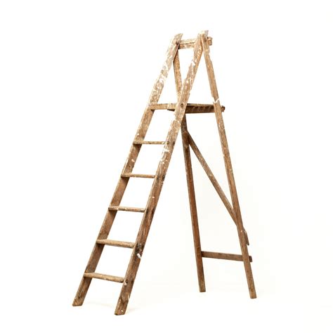 Vintage Wooden Step Ladder Vintage Matters