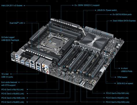 Asus X99 E Ws Motherboard Workstation Durability And Compatibility