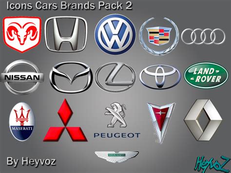 14 Car Brand Symbols Icon Images American Car Logos Famous Car Brand
