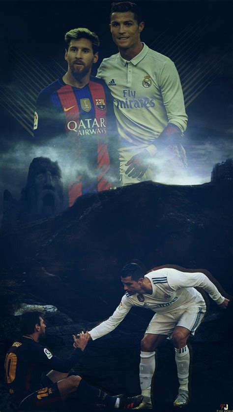 Messi And Ronaldo Phone Wallpapers Wallpaper Cave