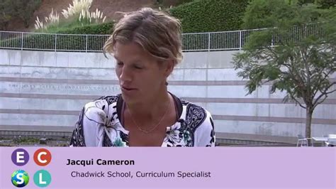 Jacqui Camerons Service Learning Standards Testimonial At Ecsls 2014
