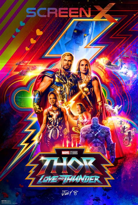‘thor love and thunder dolby cinema imax and screenx movie posters released disney plus informer