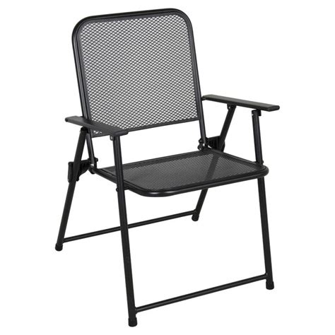 Metal Mesh Folding Patio Chair Threshold™ Patio Furniture