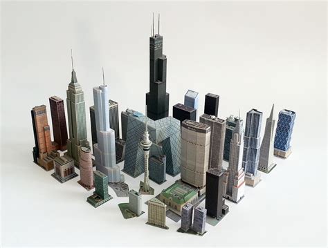 Tims Paper Models Skyscrapercity Following Free Model Can Be Found