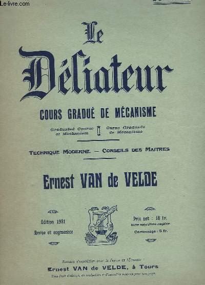 For an active infestation, we typically suggest getting a pest control service company to do the work for subterranean (ground) termites. Le Déliateur de Van de Velde Ernest Broché Collections ...