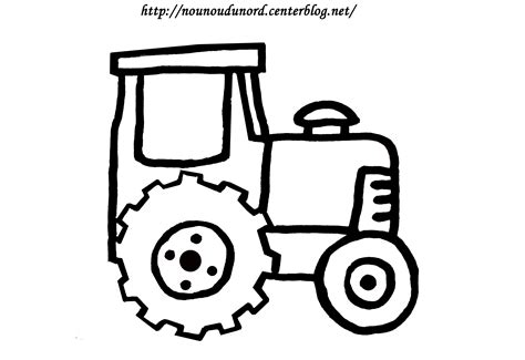 Ce dessin a été mis à la disposition des internautes le 07 février 2106. Coloriage tracteur réalisé par nounoudunord.