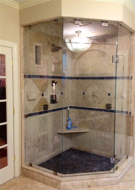 custom frameless neo angle steam shower enclosure featured on hgtv s love it or list it