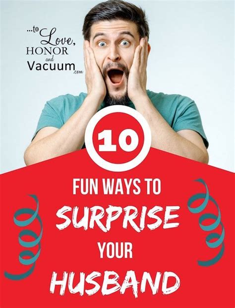How To Surprise Your Husband Awesome Marriage Bloggers Share Ideas