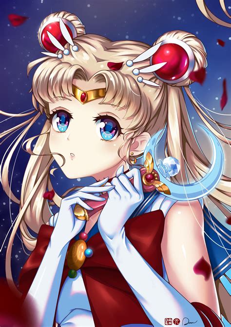 Artstation Sailor Moon Fan Art