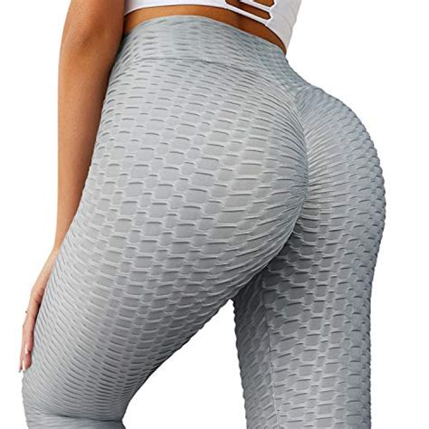 Rxrxcoco Tik Tok Ruched Butt Lifting Leggings For Women Anti Cellulite High Waist Yoga Pants