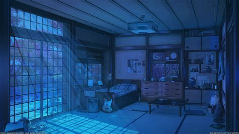 Aesthetic Gamer Anime Bedroom Background 41 208 Gaming Room Stock
