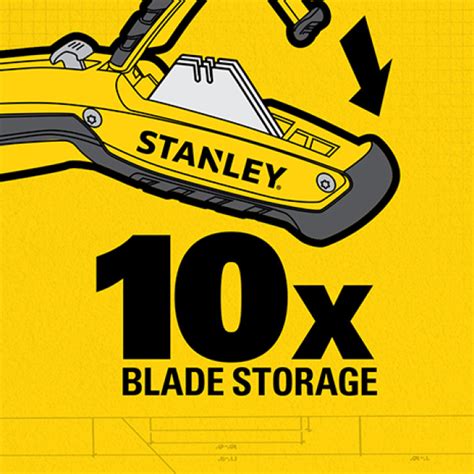 Stanley Retractable Utility Knife Stht10479 The Home Depot
