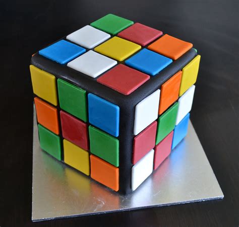 Rubiks Cube Cake Cube Cake 70th Birthday Cake Rubiks Cube Cake