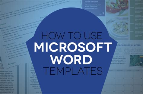 How To Use Document Templates In Microsoft Word Digital
