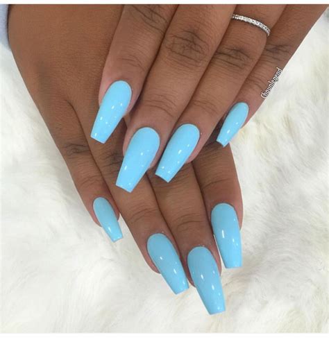 9 Ocean Blue Nails For You Baszxm