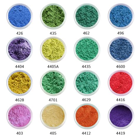 Epoxy Resin Pigments Epoxy Resin Dye Colors Pigment Powder For Resin