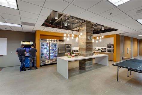 Mirth Headquarters Lunch Room Break Room Corporate Interiors By H