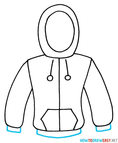 How To Draw A Hoodie Draw For Kids