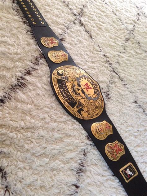 Stone Cold Steve Austin Smoking Skull Heavyweight Championship Belt