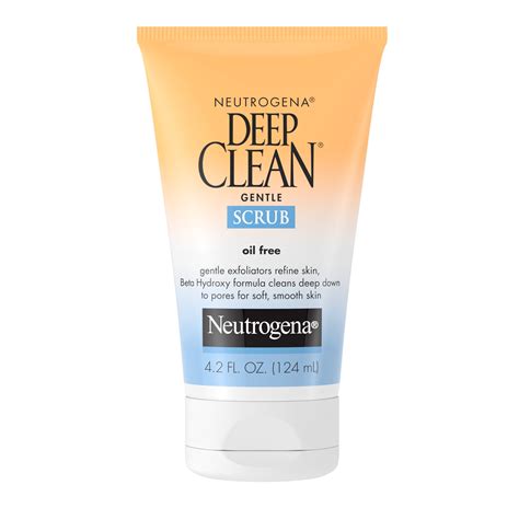 Neutrogena Deep Clean Gentle Daily Facial Scrub Oil Free Cleanser 42