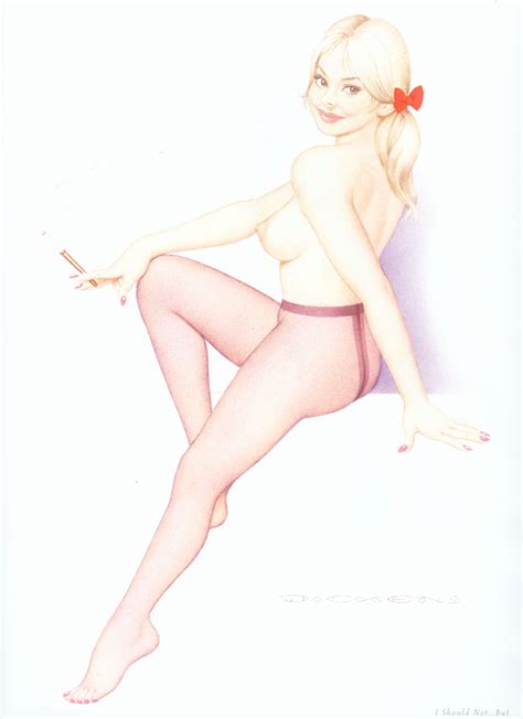 Archie Dickens Vintage Pin Up Art Pin Up Girls