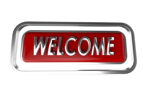 3d Welcome Banner Png 13775571 Png