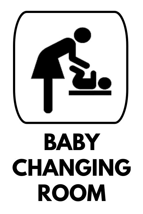 Baby Changing Facilities Sign Poster Template Postermywall