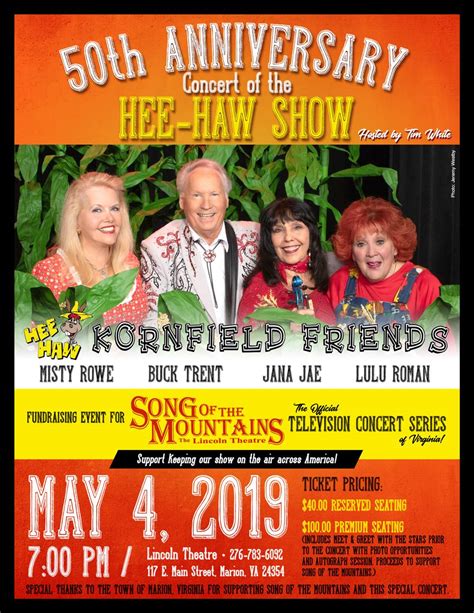 50th Anniversary Of Hee Haw Song Song Of The Mountains