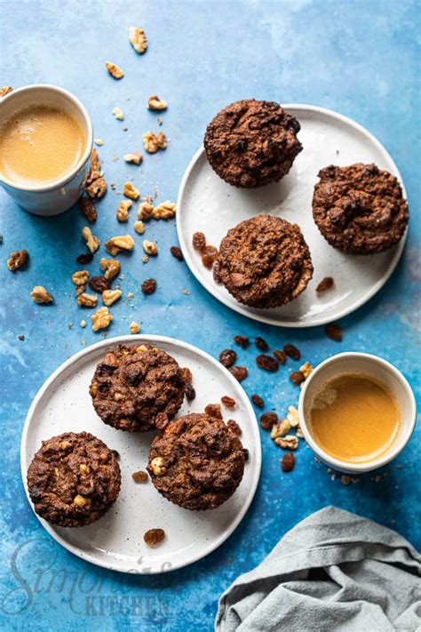Healthy Gingerbread Muffins Gluten Free Paleo Simone S Kitchen