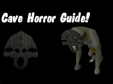 They are most often killed for their black mask drops along with a decent rate of hard clue scrolls. Oldschool Runescape - 2007 In-Depth Cave Horror Guide! | Range Safespot Guide + Black Mask Drop ...