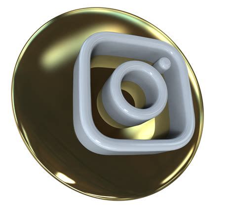 Logo Icon 3d Social Media In Modern 29462527 Png