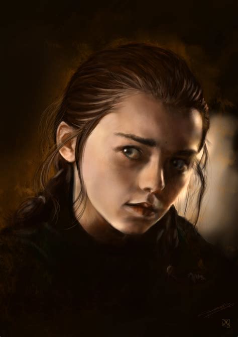 Arya Stark By Maximillian V On Deviantart