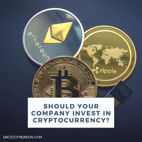 Cryptocurrency definitely isn't a sure thing—it carries a huge amount of risk. Should You Invest in Cryptocurrency? | Investing ...