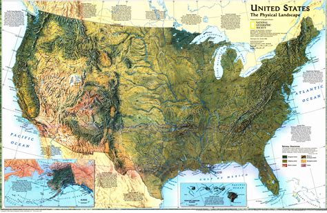 Geographical Maps Of Us
