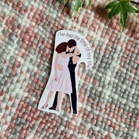 Dirty Dancing Vinyl Stickers Johnny And Baby Stickers Etsy