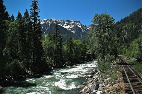 White Water On The Animas River In Southern Colorado Photography By