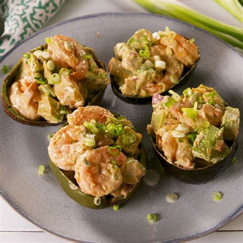 Spicy Shrimp Stuffed Avocados 5 Trending Recipes With Videos