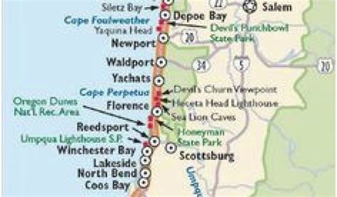 Map Of Lincoln City Oregon Maps Catalog Online