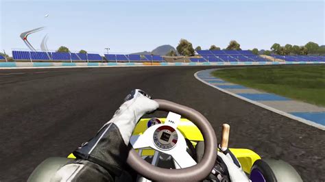 Vueltas Al Circuito De Jerez Con Un Kart En Asseto Corsa Youtube