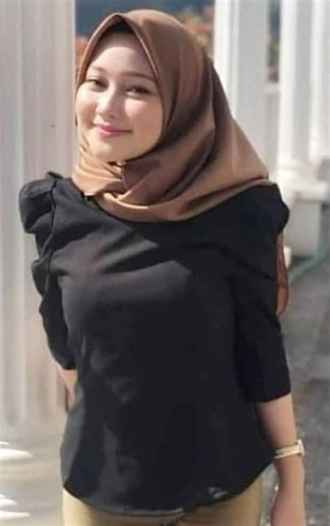 Pin Oleh Andre Messerati Di Jilbab Face Hijab Chic Gaya Hijab Model