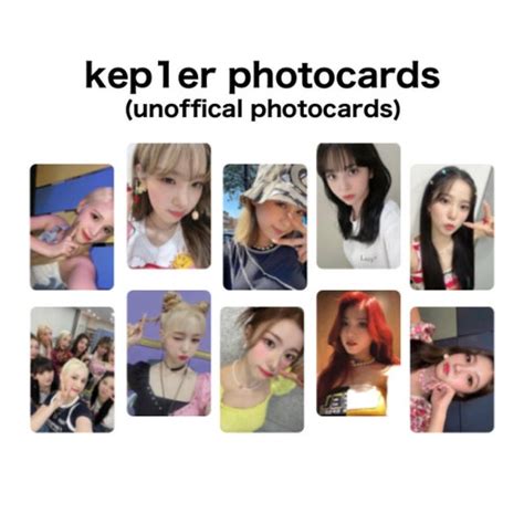 Kep1er Photocards Fan Made Etsy Hong Kong
