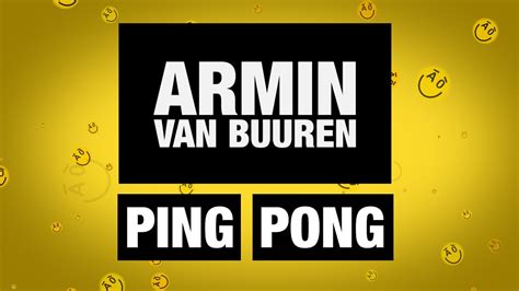 Armin Van Buuren Ping Pong Unofficial Music Video Youtube
