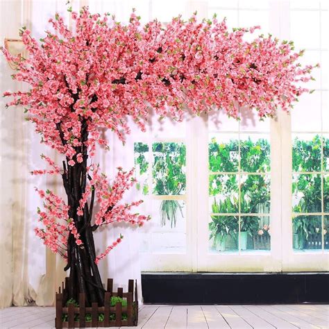 Artificial Cherry Blossom Tree Event Indoor Outdoor Silk Flower
