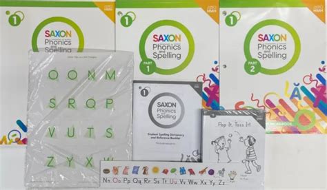 1st Grade 1 Saxon Phonics Spelling Student Set Workbooks Decodable